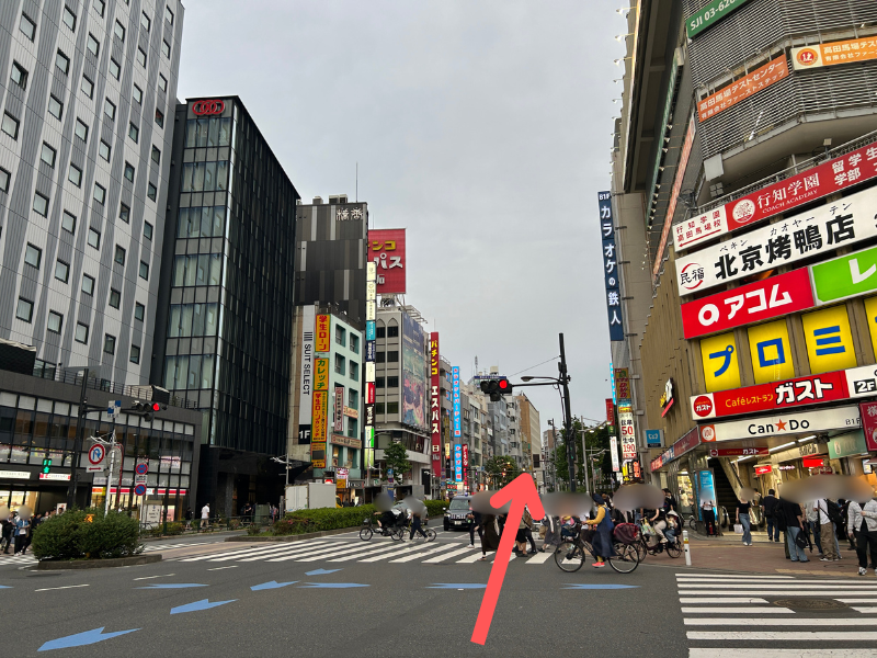 楽天モバイル_高田馬場_アクセス2
