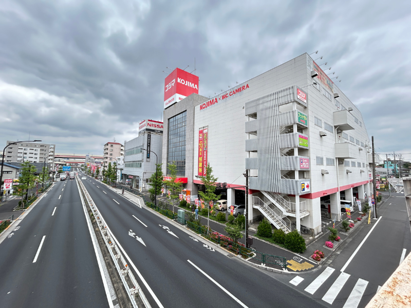 楽天モバイル コジマ×ビックカメラ 足立加平店_外観2