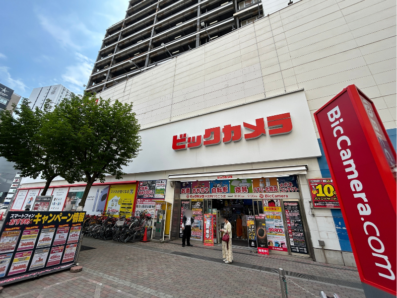 楽天モバイル ビックカメラ 大宮西口そごう店 外観