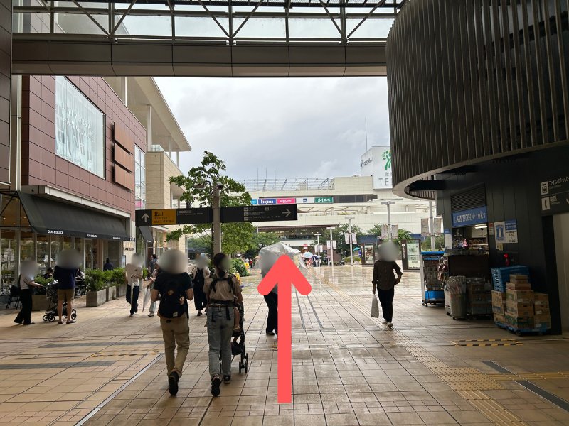 楽天モバイル 東急百貨店たまプラーザ店　アクセス２