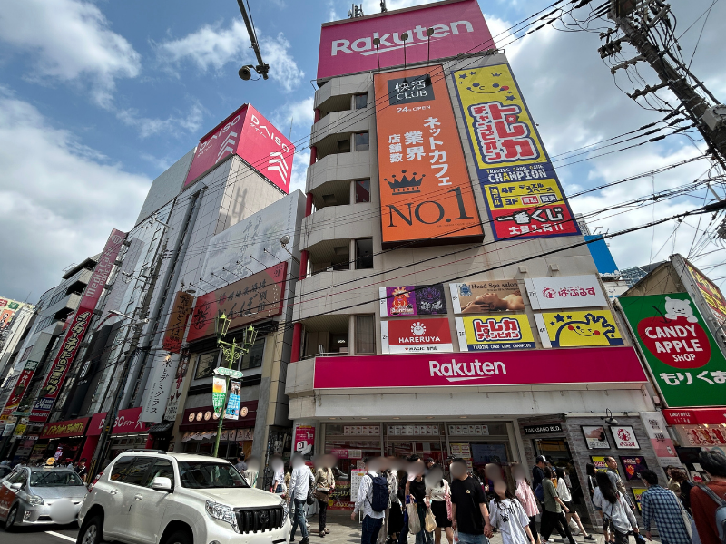 楽天モバイル 難波なんさん通り店 外観2