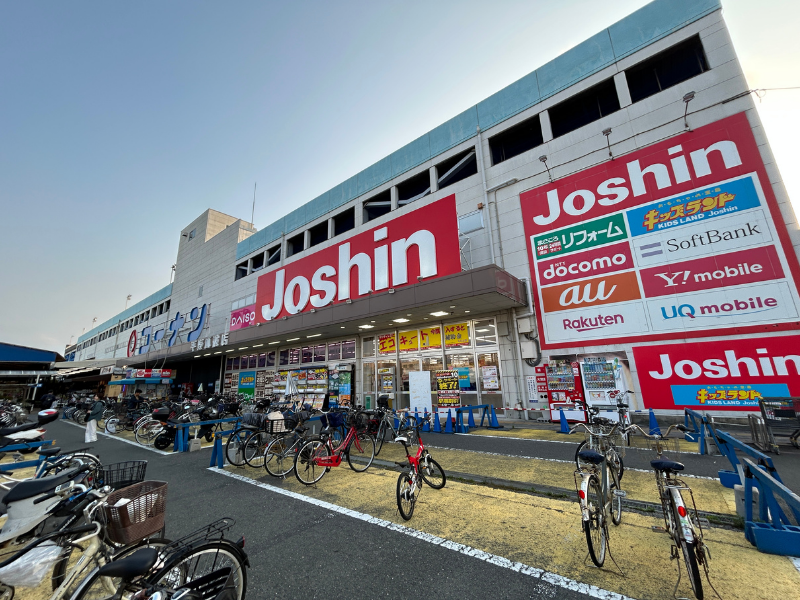 楽天モバイル ジョーシン 平野うりわり店 外観