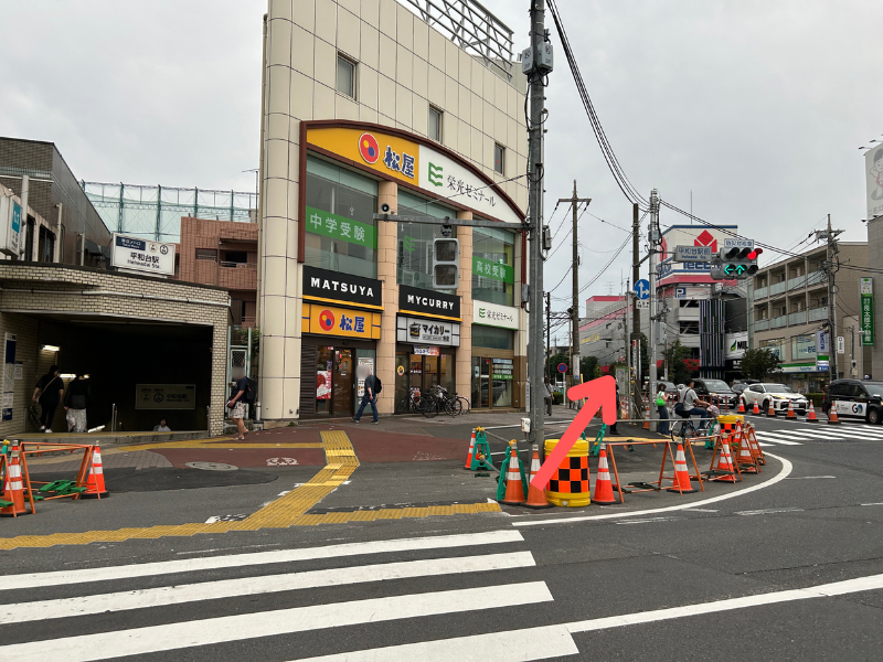 楽天モバイル ヤマダデンキ テックランド平和台駅前店 アクセス1
