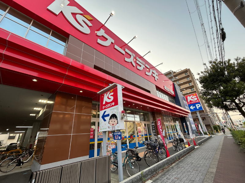 楽天モバイル ケーズデンキ 東住吉中野店 外観