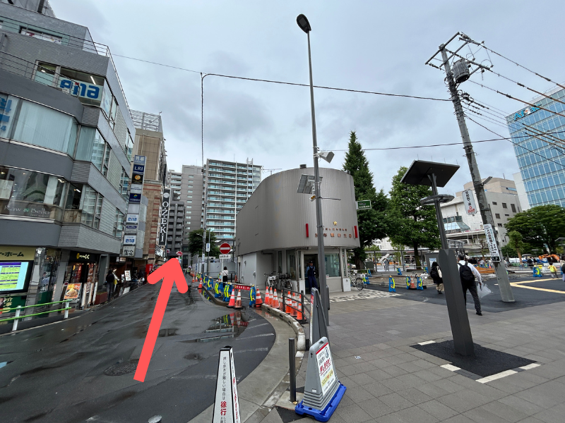 楽天モバイル_調布駅前店_アクセス2