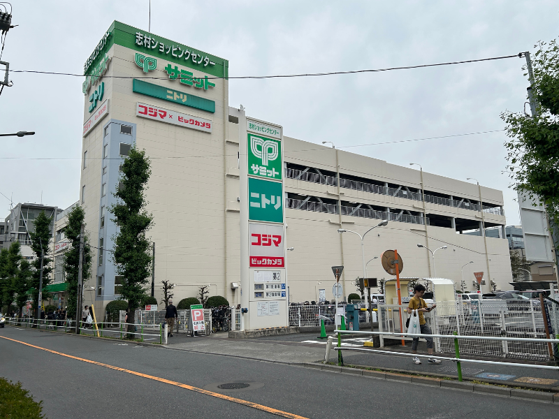 楽天モバイル コジマ×ビックカメラ 志村店 外観1