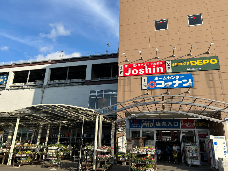 楽天モバイル　 ジョーシン　厚木下荻野店　外観