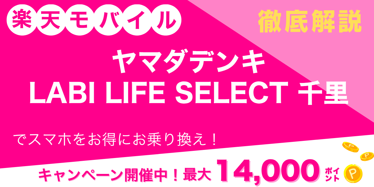 楽天モバイル ヤマダデンキ LABI LIFE SELECT 千里のメイン画像