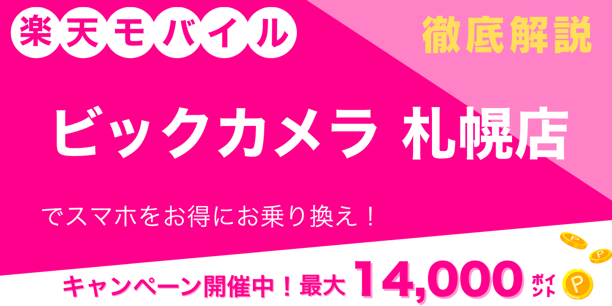楽天モバイル ビックカメラ 札幌店のメイン画像