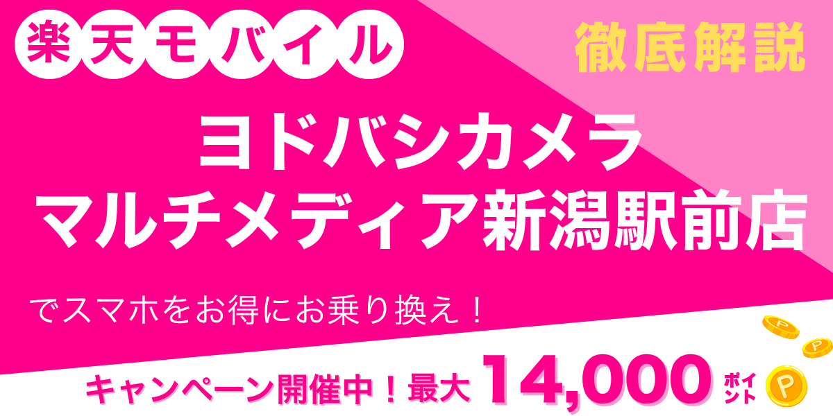 楽天モバイル ヨドバシカメラ マルチメディア新潟駅前店のメイン画像