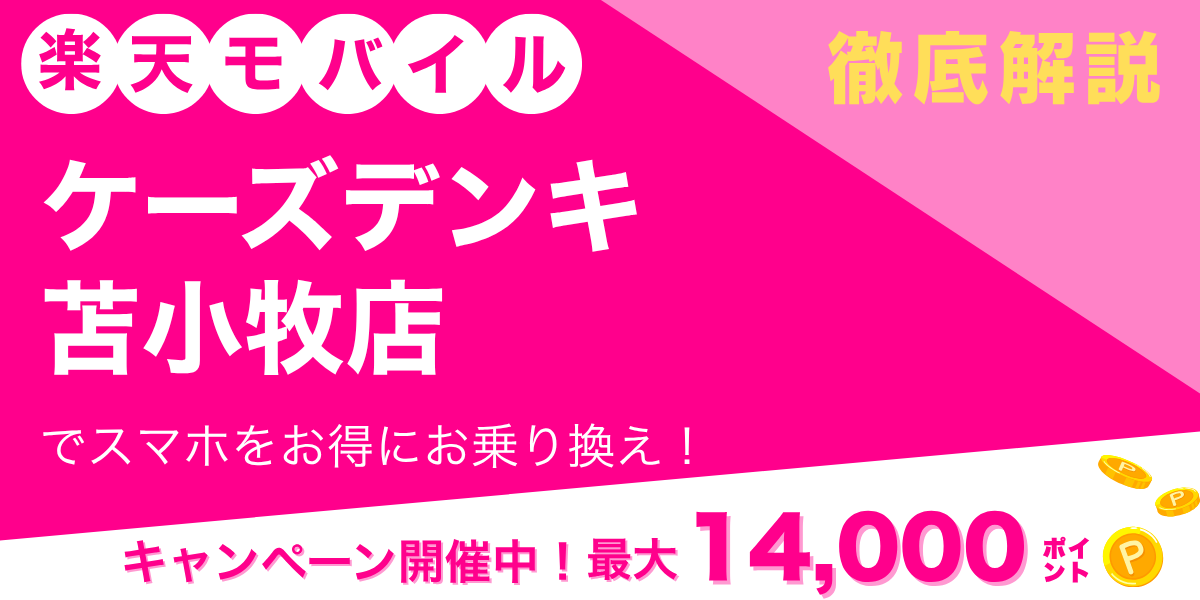 楽天モバイル ケーズデンキ 苫小牧店のメイン画像