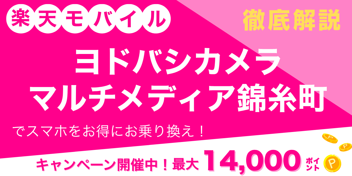 楽天モバイル ヨドバシカメラ マルチメディア錦糸町のメイン画像