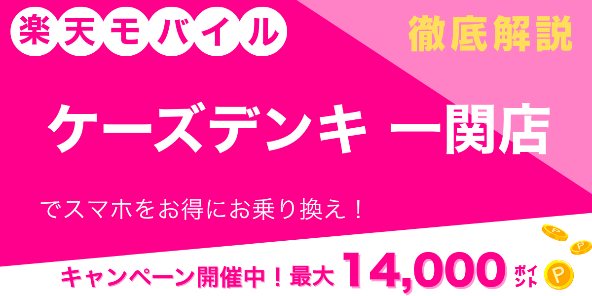 楽天モバイル ケーズデンキ 一関店のメイン画像