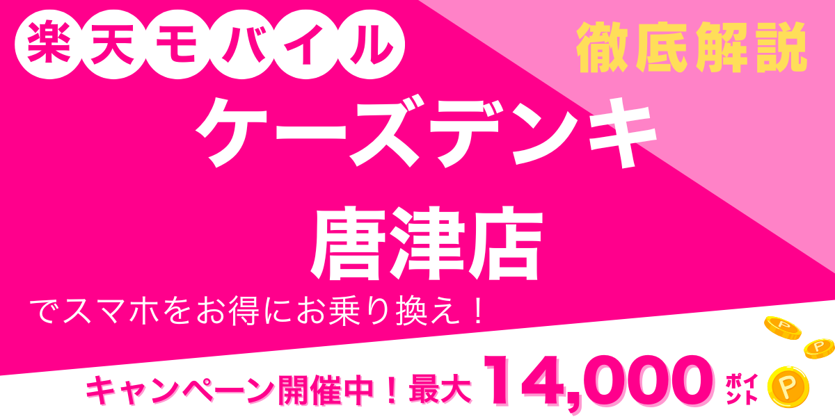 楽天モバイル ケーズデンキ 唐津店 メイン画像