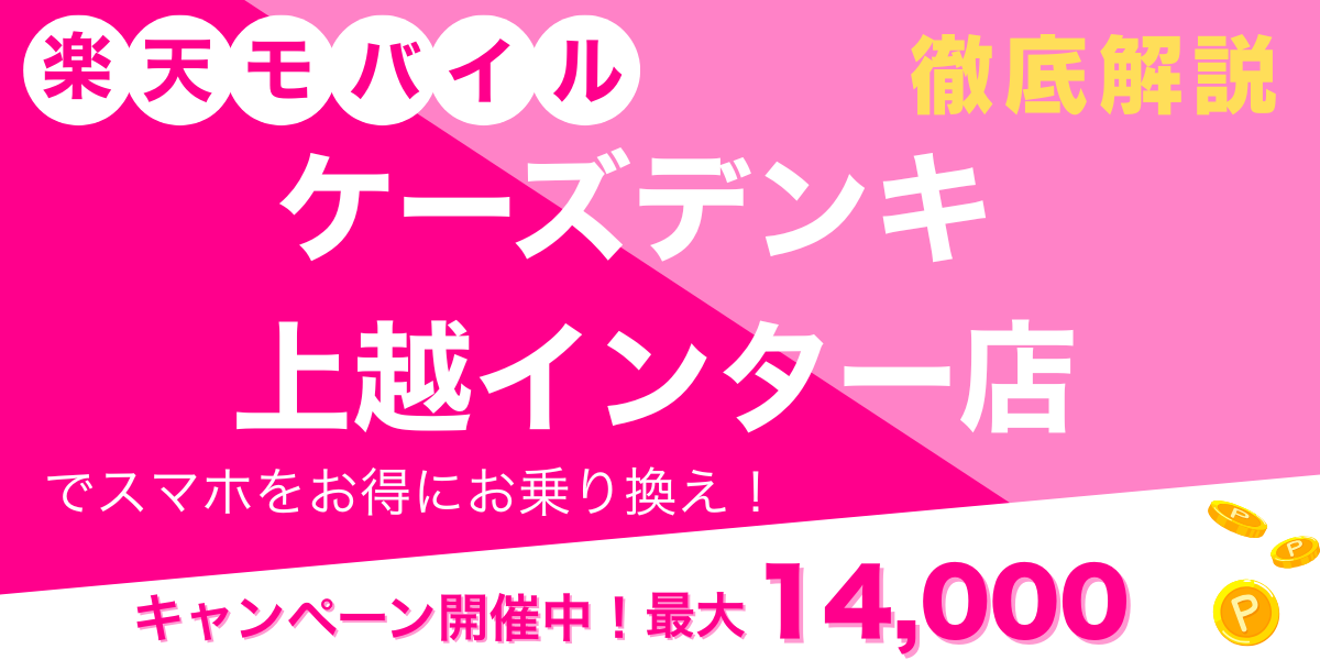 楽天モバイル ケーズデンキ 上越インター店 メイン画像