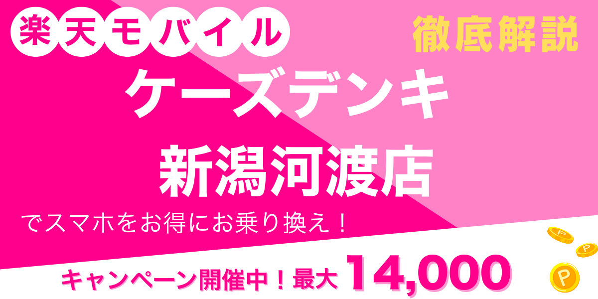 楽天モバイル ケーズデンキ 新潟河渡店 メイン画像